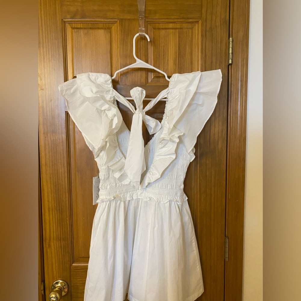 NWT Small White Cleobella Mini dress - Picture 2 of 7